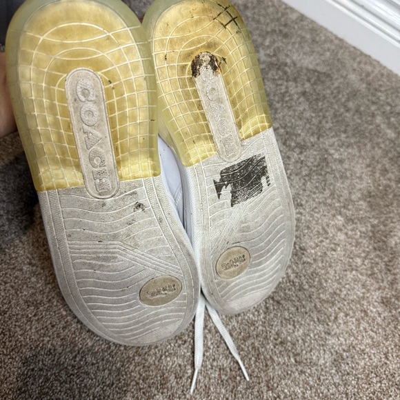 Coach Men's White Sneakers - Picture 14 of 14